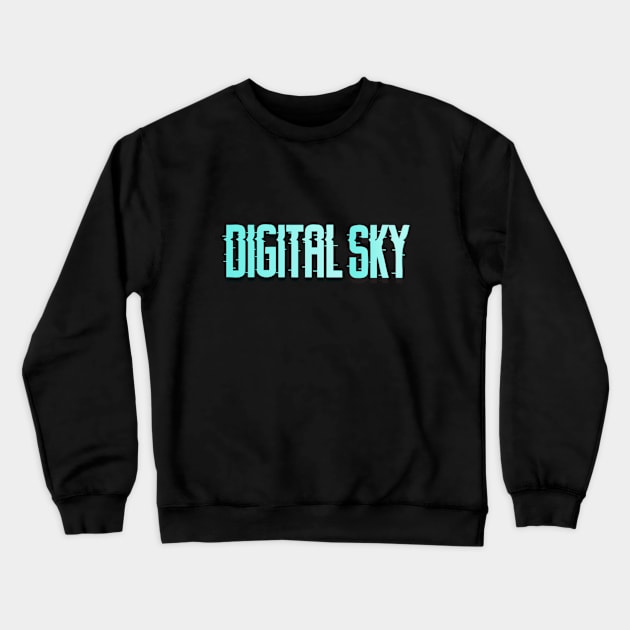 Digital Sky (Large Logo) Crewneck Sweatshirt by DigitalSky